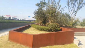 庐阳耐候钢挡土墙